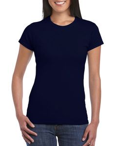 Gildan GI6400L - Women's 100% Cotton T-Shirt Navy