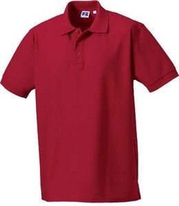 Russell RU577M - Men's Ultimate Cotton Polo Classic Red
