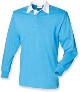 Front Row FR100 - Long Sleeve Plain Rugby Shirt