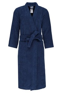 Kariban K115 - BATHROBE - KIMONO TOWEL ROBE Navy