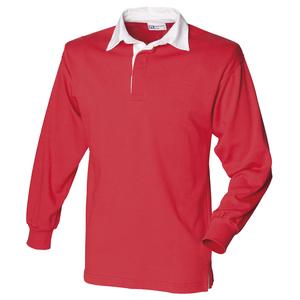 Front Row FR100 - Long Sleeve Plain Rugby Shirt