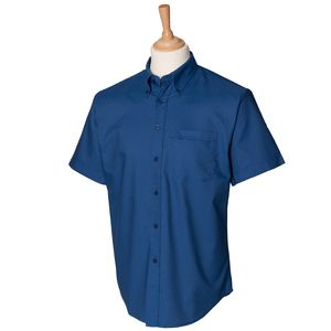 Henbury HB515 - Short sleeve classic Oxford shirt