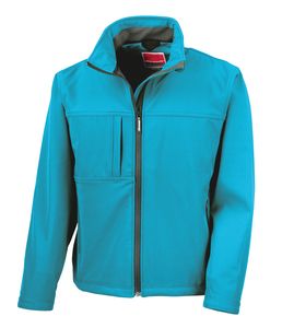 Result R121A - Classic softshell jacket Azure