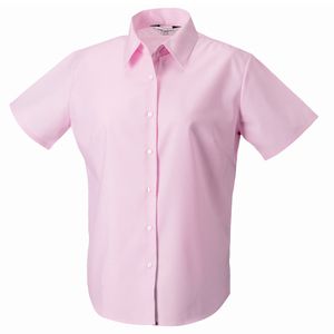 Russell Collection J933F - Womens short sleeve Oxford shirt