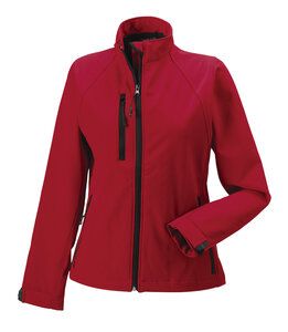 Russell J140F - Women's softshell jacket Classic Red