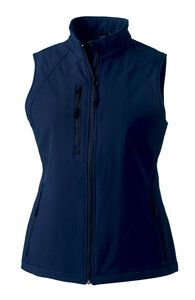Russell J141F - Women's softshell gilet French Navy