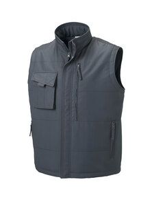 Russell J014M - Heavy duty gilet Convoy Grey