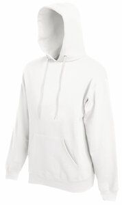 Fruit of the Loom 62-208-0 - Men's Hooded Sweat White