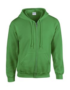 Gildan 18600 - Heavyweight Full Zip Hooded Sweat Irish Green