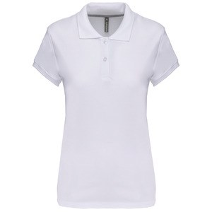 Kariban K242 - LADIES' SHORT SLEEVE PIQUE POLO SHIRT White