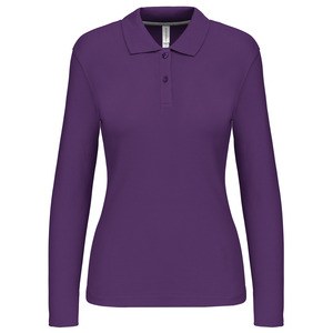 Kariban K244 - LADIES LONG SLEEVE PIQUE POLO SHIRT