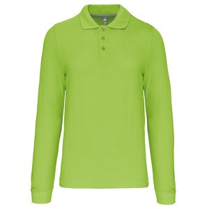 Kariban K243 - MEN'S LONG SLEEVE PIQUE POLO SHIRT Lime