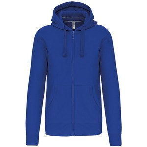 Kariban K454 - FULL ZIP HOODED SWEATSHIRT Light Royal Blue