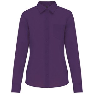 Kariban K549 - JESSICA - LADIES LONG SLEEVE EASY CARE POLYCOTTON POPLIN SHIRT