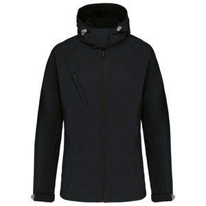 Kariban K414 - LADIES' HOODED SOFTSHELL JACKET Black