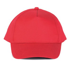 K-up KP116 - COTTON CAP - 5 PANELS Red