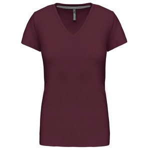 Kariban K381 - LADIES SHORT SLEEVE V-NECK T-SHIRT