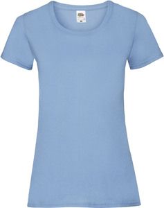 Fruit of the Loom SC61372 - Lady Fit Valueweight (61-372-0) Sky Blue