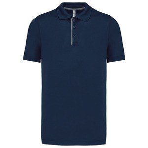 ProAct PA485 - SHORT SLEEVE PIQUE POLO SHIRT French Navy/ Silver