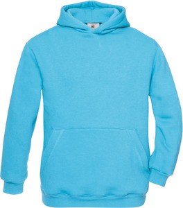 B&C CGWK681 - HOODED SWEATSHIRT KIDS Very Turquoise