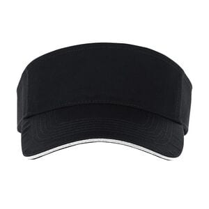 SOL'S 01196 - Ace Unisex Visor Black/White