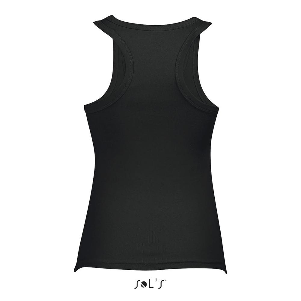 SOL'S 11490 - WOMEN'S RACER BACK TANK TOP COCONUT