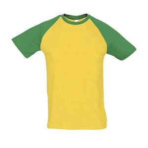 SOLS 11190 - Funky Mens Two Colour Raglan Sleeve T Shirt