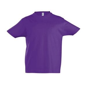 SOL'S 11770 - Imperial KIDS Kids' Round Neck T Shirt Violet foncé