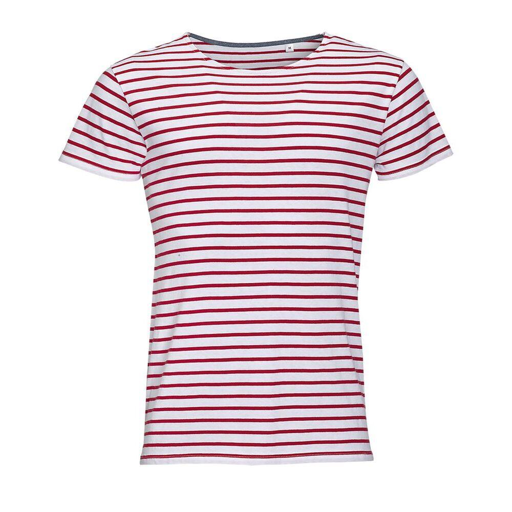 SOL'S 01398 - MILES MEN Round Neck Striped T Shirt