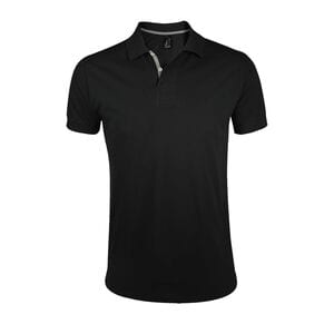 SOL'S 00574 - PORTLAND MEN Polo Shirt Black