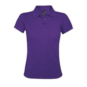 SOL'S 00573 - PRIME WOMEN Polycotton Polo Shirt Violet foncé