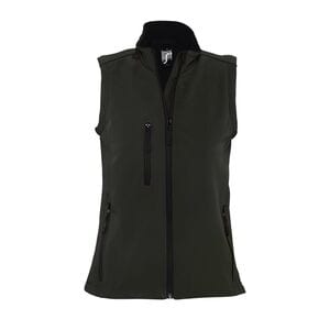 SOLS 46801 - RALLYE WOMEN Sleeveless Soft Shell Jacket