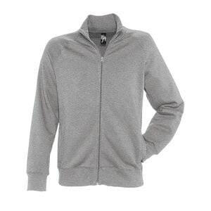 SOL'S 47200 - SUNDAE Men's Zipped Jacket Gris chiné foncé