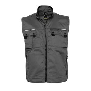 SOL'S 80500 - Zenith Pro Workwear Bodywarmer Deep Heather