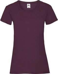 Fruit of the Loom SC61372 - Lady Fit Valueweight (61-372-0) Burgundy