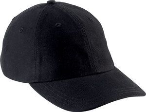 K-up KP154 - LOW PROFILE CAP - 6 PANELS Black