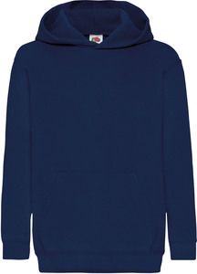 Fruit of the Loom SC62043 - Kids Hooded Sweat (62-034-0) Navy