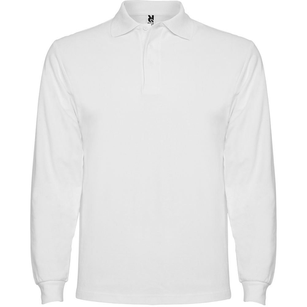 Roly PO6635 - ESTRELLA L/S Long-sleeve polo shirt with ribbed collar and cuffs