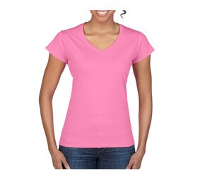Gildan GN647 - Naisten V-aukkoinen t-paita 100% puuvillaa