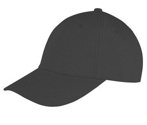 Result RC081 - Visor Cap 6 Panels 100% Cotton Black