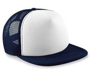 Beechfield BF64B - Junior Vintage Snapback Trucker French Navy/White