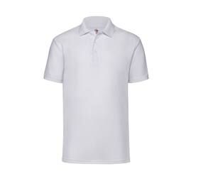 Fruit of the Loom SC280 - Men's Pique Polo Shirt White