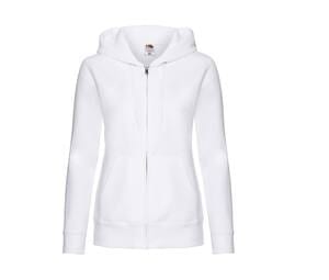 Fruit of the Loom SC375 - Premium 70/30 lady-fit hooded sweatshirt jacket