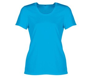Sans Étiquette SE101 - No Label Sport Tee-shirt Women Electric Blue