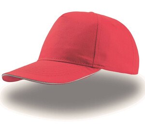 Atlantis AT004 - Start Five Sandwich Cap Red/White