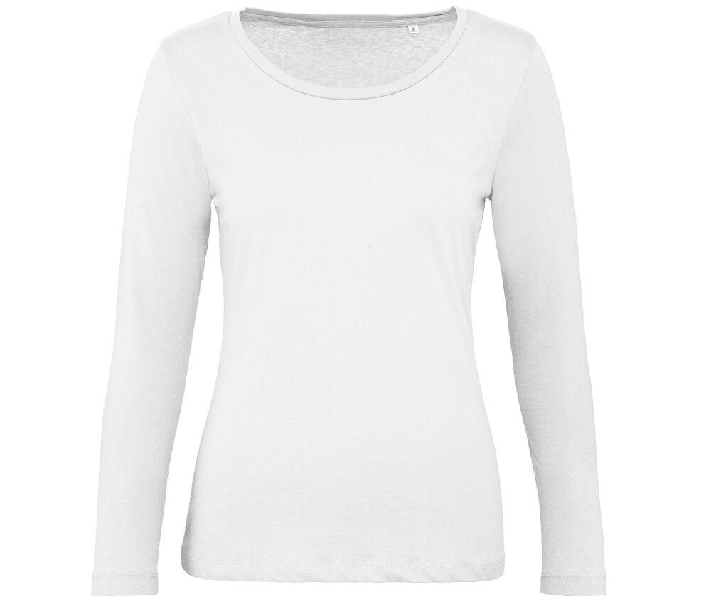 B&C BC071 - Naisten pitkähihainen t-paita, 100% luomupuuvillaa