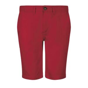 SOL'S 01659 - JASPER Men's Chino Shorts Poppy Red
