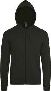 SOL'S 01714 - Stone Unisex Zip Hoodie  Black