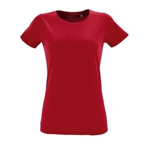 SOL'S 02758 - Regent Fit Women Round Collar Fitted T Shirt Red