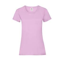 Fruit of the Loom SC600 - Lady-Fit Cotton Naisten t-paita Light Pink